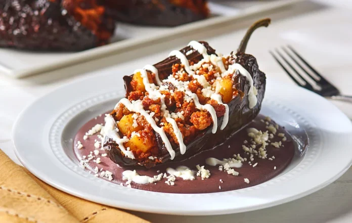 Receta para hacer chiles rellenos de carne molida Receta para hacer chiles rellenos de carne molida