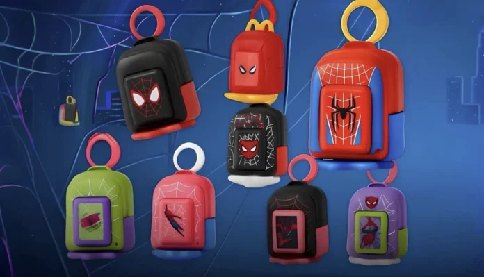 cajita feliz mcdonalds spiderman spiderman