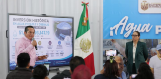 Ecatepec eleva a 85% el abasto de agua en la Quinta Zona tras obras hidráulicas ecatepec-agua