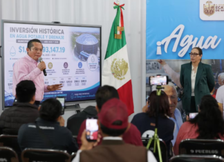 Ecatepec eleva a 85% el abasto de agua en la Quinta Zona tras obras hidráulicas ecatepec-agua