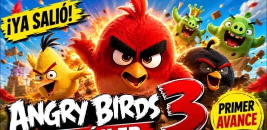 Angry Birds 3 revela tráiler con Red como papá y nueva aventura familiar