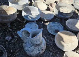 México recupera 3,770 piezas arqueológicas durante el gobierno de Claudia Sheinbaum piezas arqueologicas inah