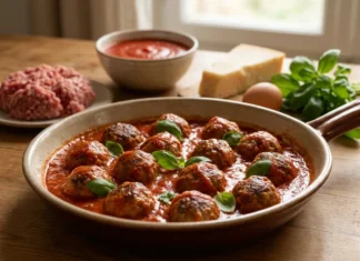 Receta: Albóndigas con chile morita, el sabor ahumado que renueva un clásico mexicano albondigas
