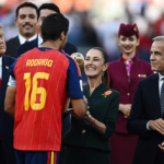 Sheinbaum entrega el Balón de Oro a Rodri en la premiación del Mundial 2026 sheinbaum