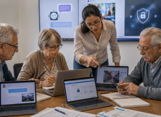 Alfabetización digital para adultos mayores: así cambia con la IA