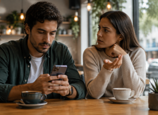 Phubbing: cómo mirar el celular constantemente puede afectar tu relación de pareja