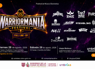 Warriormania 2026: el festival gratuito de música electrónica que llegará a la CDMX