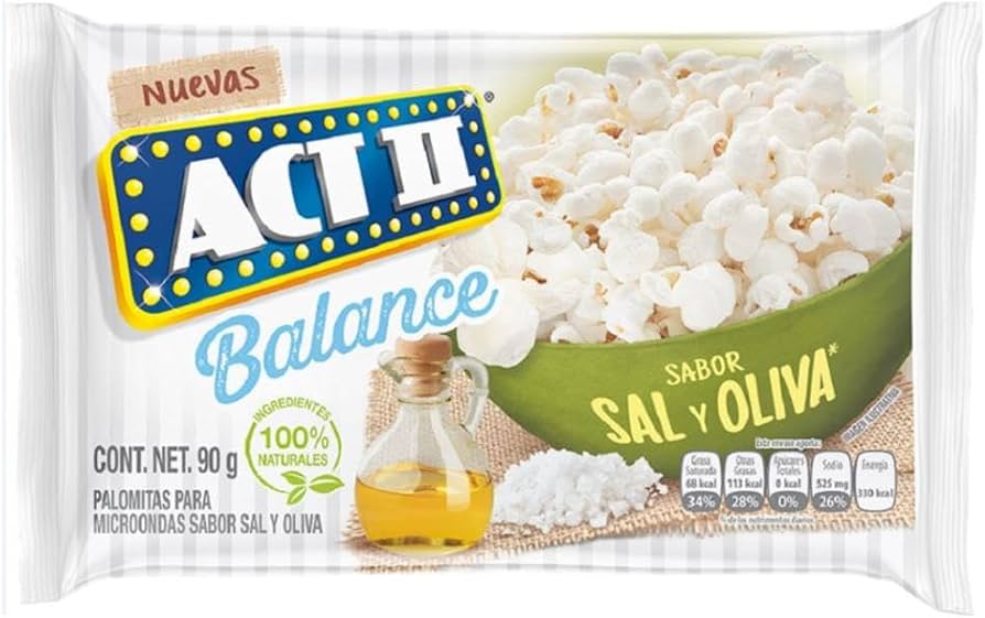 Los sabores más raros de palomitas ACT II que quizá no sabías que existían