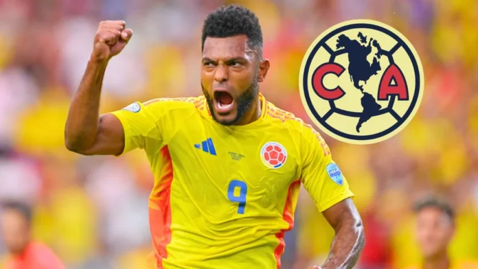 Miguel Borja llega a México para cerrar su fichaje con América