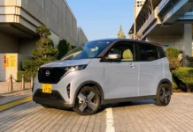 Olinia vs Nissan Sakura: 50 km/h frente a 130 km/h, pero no compiten en la misma categoría Nissan Sakura