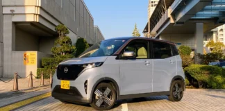 Olinia vs Nissan Sakura: 50 km/h frente a 130 km/h, pero no compiten en la misma categoría Nissan Sakura