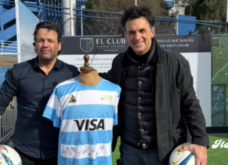 Grupo E2 refuerza su vínculo con Los Pumas durante el Fan Fest por los 40 años del seleccionado en Vélez grupo E2