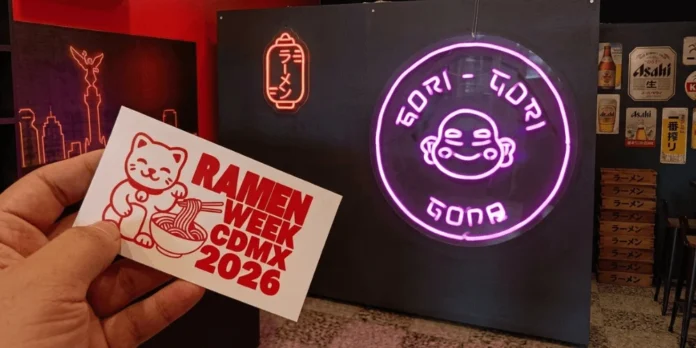 Ramen Week 2026: recorre 10 restaurantes de ramen en CDMX y arma tu propia ruta