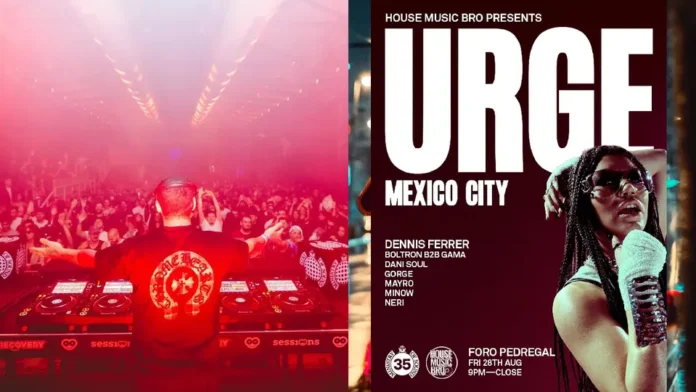 URGE llega a CDMX: Ministry of Sound trae una nueva experiencia de música electrónica