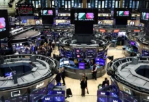 Nvidia dispara a Wall Street: Nasdaq gana 1.57% mientras mercados esperan señales de la Fed Wall Street