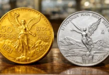 Centenario baja en México pese al repunte mundial del oro: así cotiza en los bancos centenario