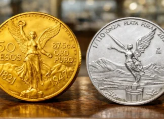 Centenario baja en México pese al repunte mundial del oro: así cotiza en los bancos centenario