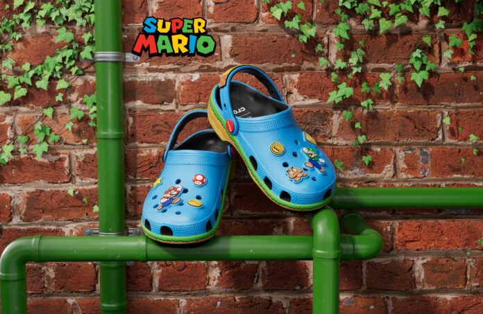 crocs mario bros crocs