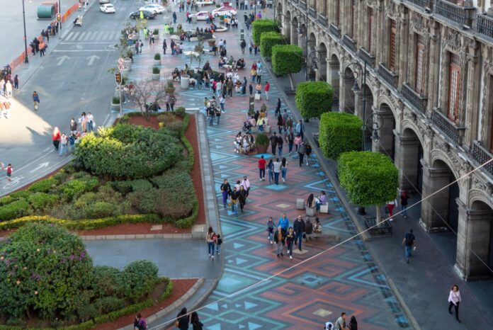 peatonales caminos cdmx banquetas