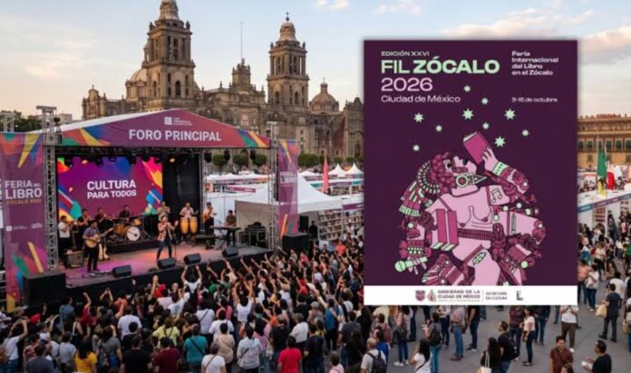 FIL Zócalo 2026 tendrá más de 25 conciertos gratis en CDMX