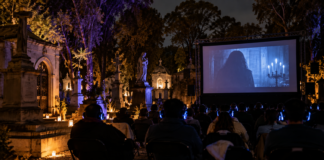 Cine de terror entre tumbas: así será la experiencia nocturna en el Panteón de Dolores