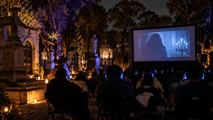 Cine de terror entre tumbas: así será la experiencia nocturna en el Panteón de Dolores