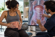 Hinchazón abdominal: la fascia podría influir, pero la ciencia aún investiga su relación