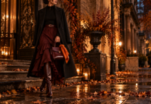 Negro, burdeos y naranja: la paleta que transforma los looks de otoño