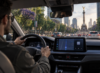 ¿Instalaste una pantalla en tu auto? Esto es lo que realmente está prohibido en CDMX