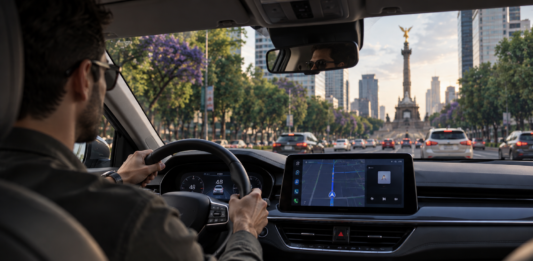 ¿Instalaste una pantalla en tu auto? Esto es lo que realmente está prohibido en CDMX