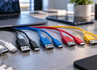 ¿Qué significa el color de los cables USB? Esto es lo que realmente debes saber