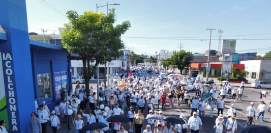 Culiacán marcha por la paz: familias y empresarios exigen recuperar las calles públicas Culiacán
