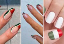 Diseños de uñas para celebrar las Fiestas Patrias