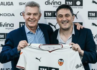 Javier Aguirre toma el mando del Valencia y fija su primera misión: sacar al club de la zona de descenso Javier Aguirre