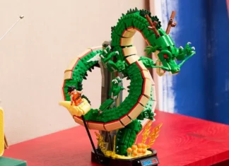 LEGO y Dragon Ball se unen por primera vez con un espectacular set de Shenron y Goku LEGO
