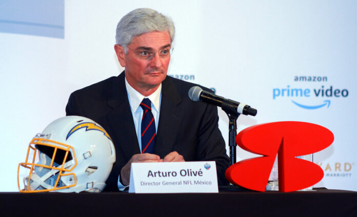 NFL en México- Arturo Olivé no descarta más partidos fuera de CDMX NFL en México: Arturo Olivé no descarta más partidos fuera de CDMX