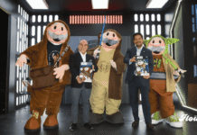 Dr. Simi presenta nuevos peluches inspirados en Yoda y Chewbacca de Star Wars simi