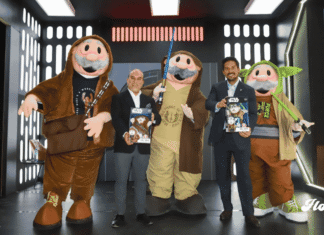 Dr. Simi presenta nuevos peluches inspirados en Yoda y Chewbacca de Star Wars simi
