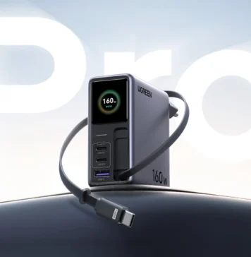 UGREEN lanza en México cargador de 160 W con WiFi, pantalla y control desde el celular UGREEN Nexode Pro 160W