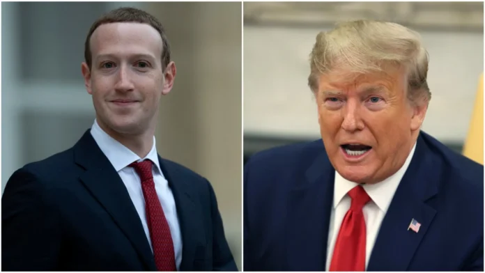 Zuckerberg Trump Zuckerberg