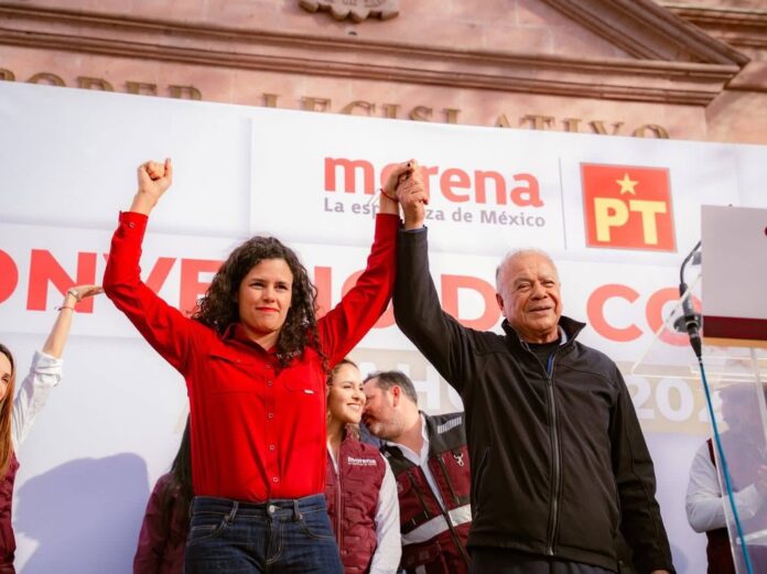 partido del trabajo y morena PT