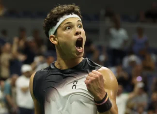 Shelton elimina a Alcaraz en cinco sets y enfrentará a Tiafoe en el US Open Shelton