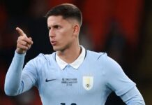 Brian Rodríguez se pierde el amistoso de Uruguay ante India por un problema con su pasaporte Brian Rodríguez se pierde el amistoso de Uruguay ante India por un problema con su pasaporte