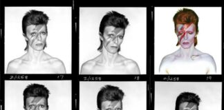 David Bowie dejó sus huellas en un autorretrato que saldrá a subasta por miles de libras