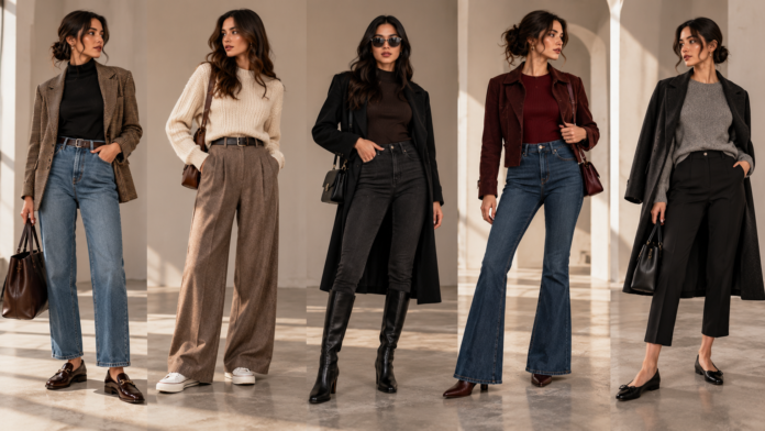 Pantalón recto, wide leg o skinny: los zapatos que mejor combinan con cada corte