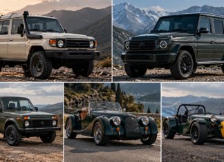 5 autos que llevan décadas en producción y conservan su diseño original