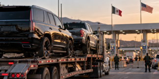Cárteles mexicanos llevan camionetas de lujo de Estados Unidos a México mediante fraudes de alquiler