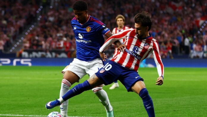 El Atlético de Madrid supera al Manchester United y estrena su casillero de victorias en Champions El Atlético de Madrid supera al Manchester United y estrena su casillero de victorias en Champions