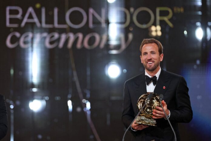 Harry Kane conquista el Balón de Oro 2026: conoce a todos los ganadores de la ceremonia