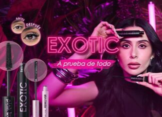 Lupita Villalobos presenta Exotic Mascara, su nueva colaboración con la marca mexicana Pink Up Cosmetics